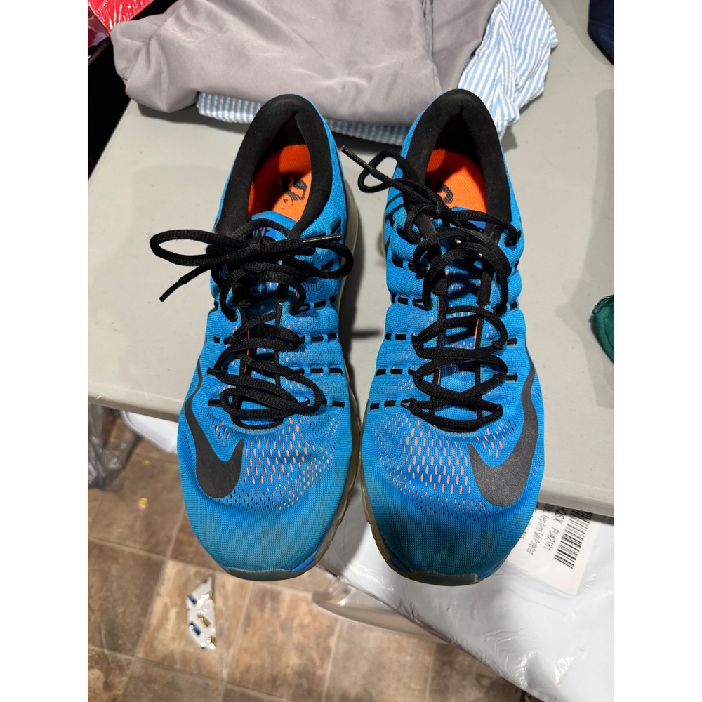 Nike Air Max 2016 Blue Lagoon Black Mens Running Shoes 806771-408 Size 11.5‎